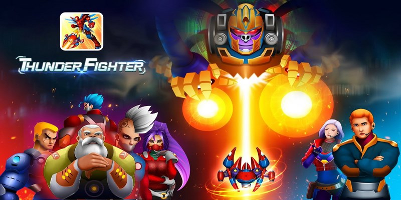Thunder Fighter là game bắn máy bay mang đến trận chiến đầy khói lửa
